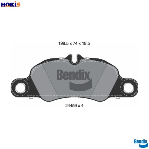 Brake pad set - brake,