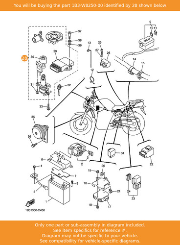 Yamaha main immobilizer - sw.,