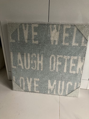 John lewis live well framed - 'live,