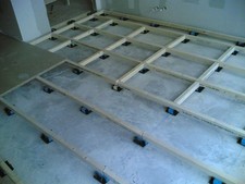 Raised Decking joist supports