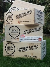 Lucky (Luckies) Strike crate