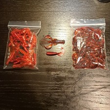 46 Red Lures, Swirly Tail &