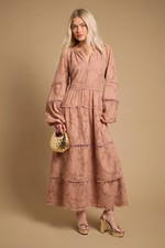 Oasis Ochre Maxi Dress Womens