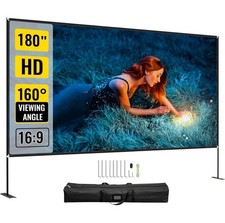VEVOR outdoor Movie Screen 180" Portable Projector Screen