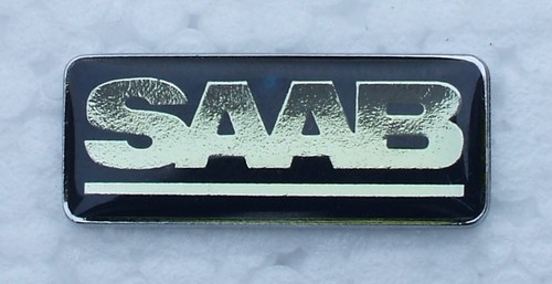 Saab classic car lapel badge - classic,