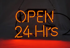 OPEN 24 HRS Neon Sign Light