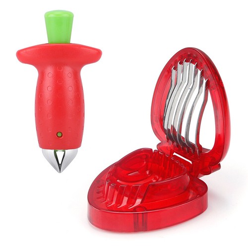 Strawberry huller and slicer - strawberry,