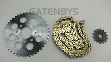 Gold Chain & Sprocket Kit For Honda XL125 Varadero Heavy Duty 520H-110 XL 125 V