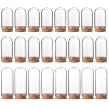 24Pcs Cloche Glass Dome Glass