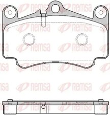 Brake pads Front Axle 0981.00 REMSA for PORSCHE 911 911 Convertible 911 Targa