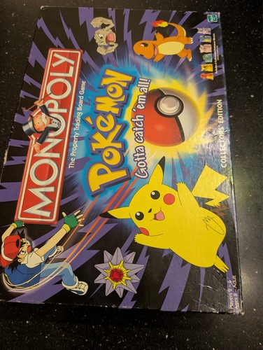 Pokemon monopoly collectors - monopoly,