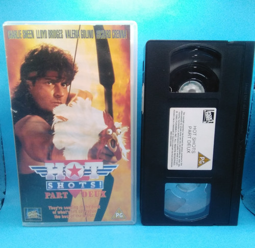 Hot shots part deux vhs - hot,