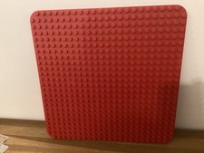 Lego Duplo Large Red Base Board  10980 Baseplate 24 x 24 studs in size Genuine