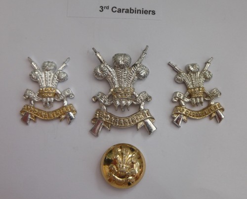 Cap collar badges - &,