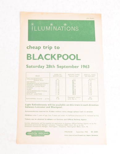 Railway handbill cheap - handbill, (lm)