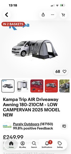 Kampa trip air drive - trip, drive-away