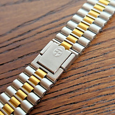 Vintage Felca NSA Steel Inox Swiss Watch Bracelet Band 19mm Ends (Y189)