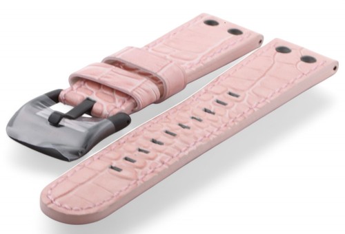 New 22mm genuine steel pink - new,