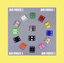 Nike AF1 Replacement Lace Tags Lace Locks Shoe badge Air Force Ones Dubraes  ⚡️