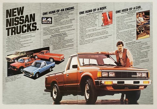 1983 print nissan - nissan, pickup