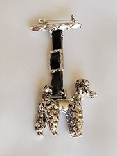 Brooch ~ Poodle Dog ~ Silver