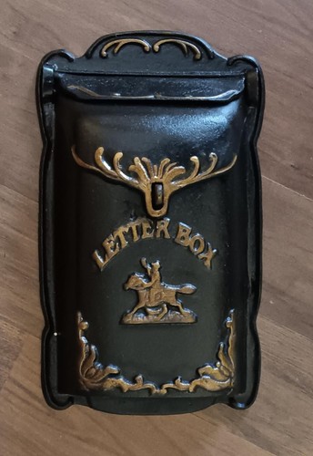 Mail box wall mount cast - mail,