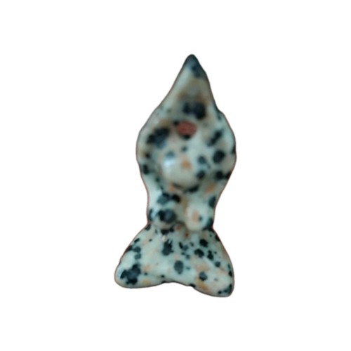 Black dot natural crystal - dot,