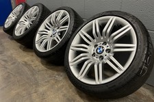 GENUINE BMW 19” 172M SPIDER 5 SERIES M SPORT ALLOY WHEELS & MICHELIN TYRES SET