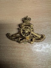Royal artillery cap - artillery, badge