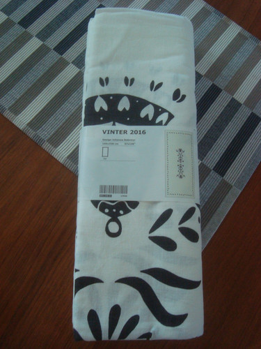 Ikea vinter tablecloth white - ikea,