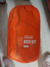 Coleman Arch Bay 15° F Contour Sleeping Bag - Ecotherm Orange NEW