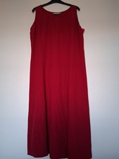 Ladies red maxi dress - maxi,