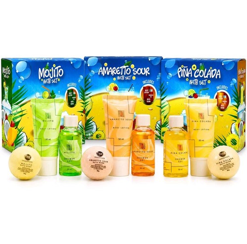 Cocktail bath sets 3 piece - sets,