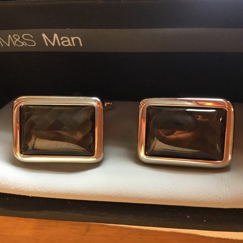 Cufflinks from man gun - cufflinks, m&s