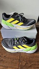 NEW adidas AdiStar CS M - Men's Running Shoes Black/ White Green GX8418 UK 9.5
