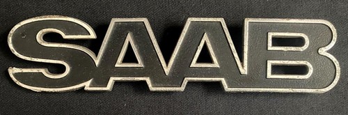 Saab motor car badge - saab,