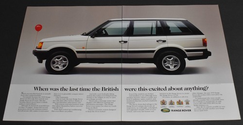1994 print range rover - ad, land
