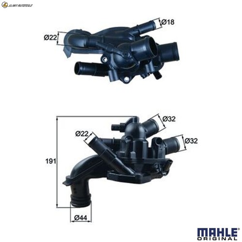 Thermostat coolant 105 - thermostat,
