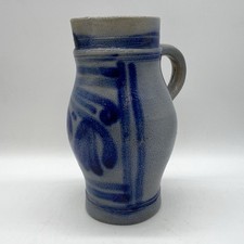 Vintage French Blue Salt Glaze
