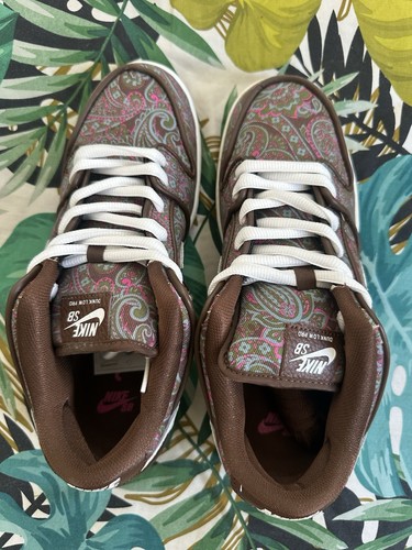 Nike dunk low paisley brown - nike,