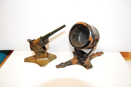 Old tippco tin cannon - old,