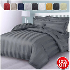 Luxury duvet cover set stripe - duvet,