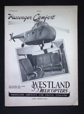 Original 1953 Advert Westland