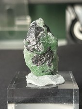 Tsavorite Garnet With Graphite - Tanzania 23.7g