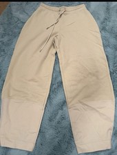 Zara Beige Wide Leg Joggers