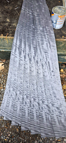 Dyed grey eucalyptus veneer - dyed,