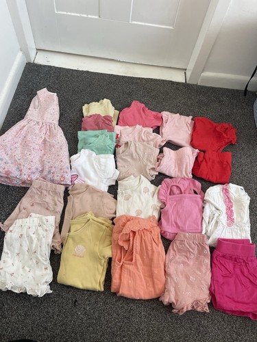 Girls baby clothes bundle - baby, 6-9