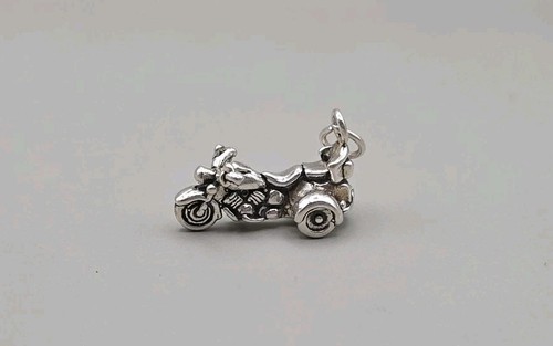 Trike motorcycle charm 925 - motorcycle,