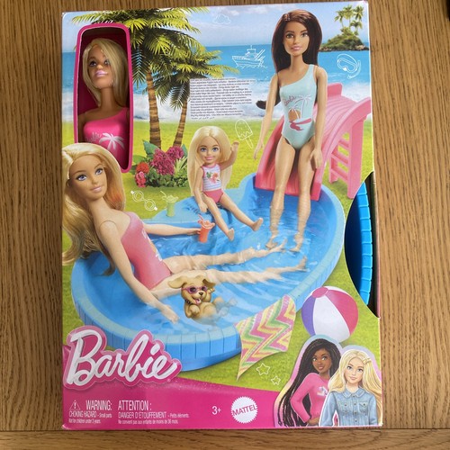 Barbie doll pool playset - barbie,