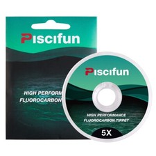 Piscifun High Performance 100% Fluorocarbon Tippet 30m